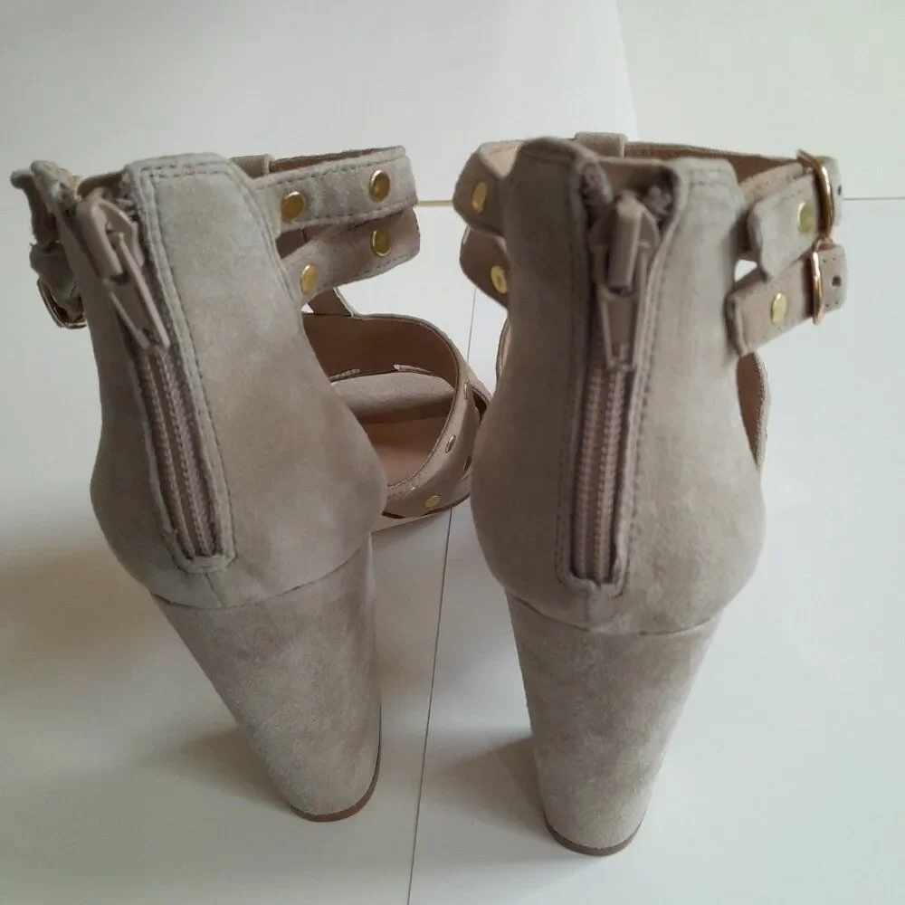 Nicole Miller Artelier Jagger Heel Sandal Size 8.5 M